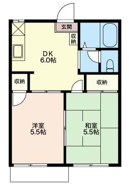 ファミーユ津田沼の間取り
