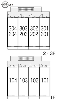 【区画図】 | レオパレス青葉丘