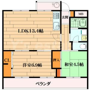 【間取り】 | エル・セレーノ志紀