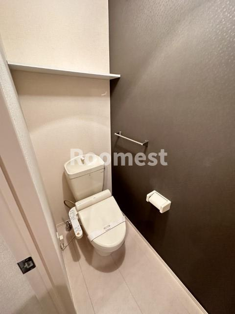 プティヴィラージュのトイレ|落ち着いたトイレです