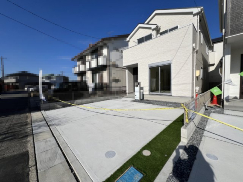 刈谷市半城土中町22-1期　1号棟の駐車場|車をお持ちの方に嬉しい駐車場付きの物件です