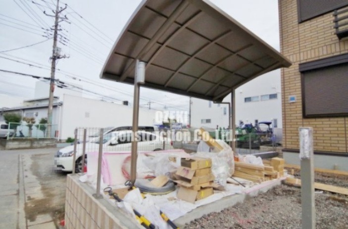 カルモポンテのその他共用部分|駐輪場※写真は建築当時のもの