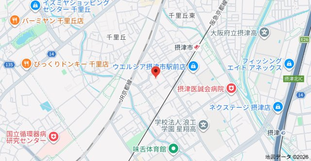 グランデ紫陽花の地図