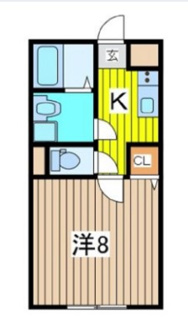 【間取り】 | ヴィラ・キャリーヌ