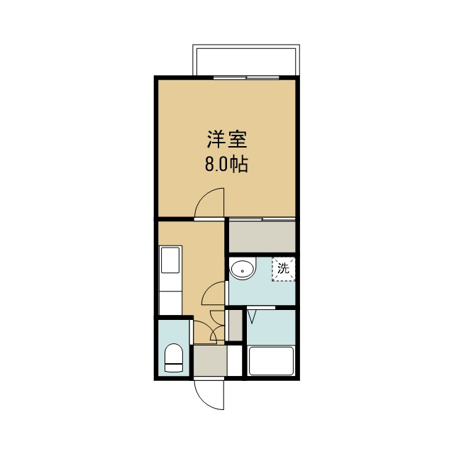 サンジョルディの間取り