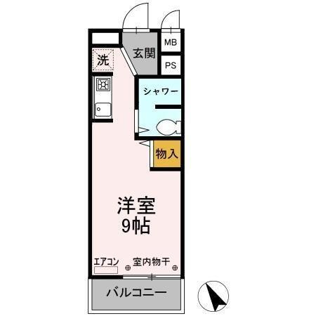 サザンクロスハイムの間取り
