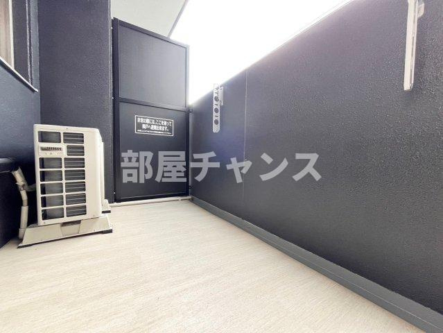 エステムコート名古屋鶴舞Ⅱレアーヴのバルコニー