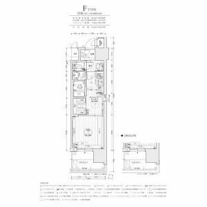 エステムコート名古屋鶴舞シエルの間取り