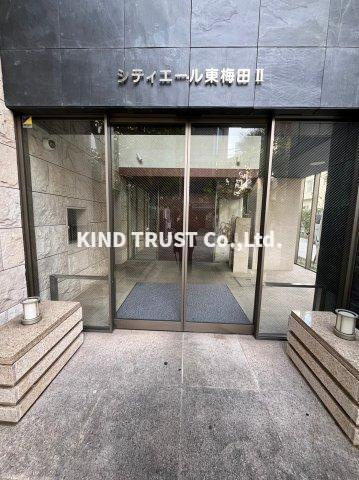 シティエール東梅田IIのエントランス|毎日通るエントランスはこのようになっています