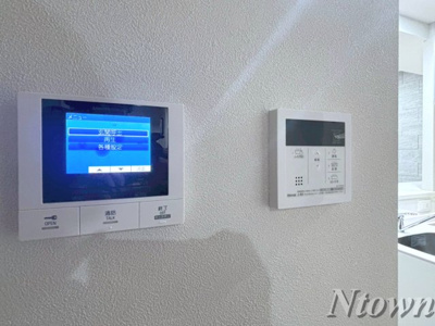 【セキュリティ】 | ルフレイユ 泉 久屋大通公園 | モニター付きインターフォンです