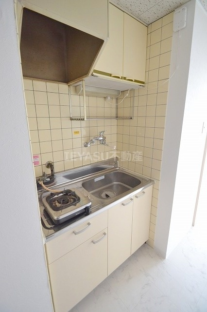 広島市中区南千田東町の賃貸マンションのキッチン