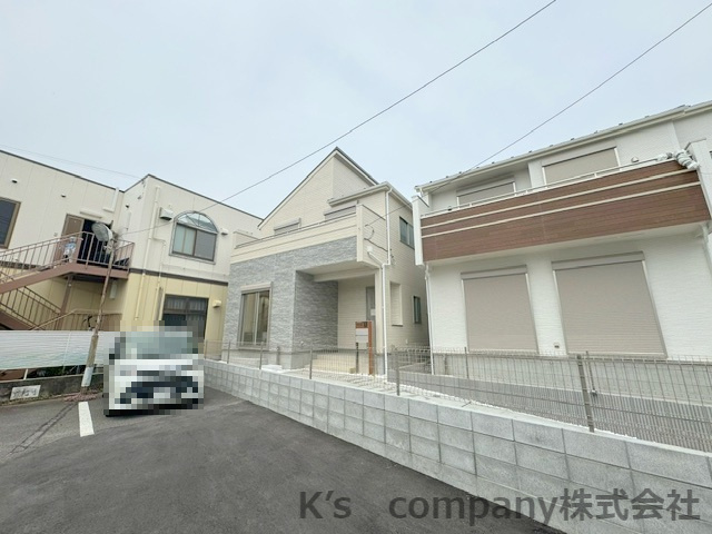 ◎高座郡寒川町宮山　新築戸建　7号棟の外観|建物完成致しました