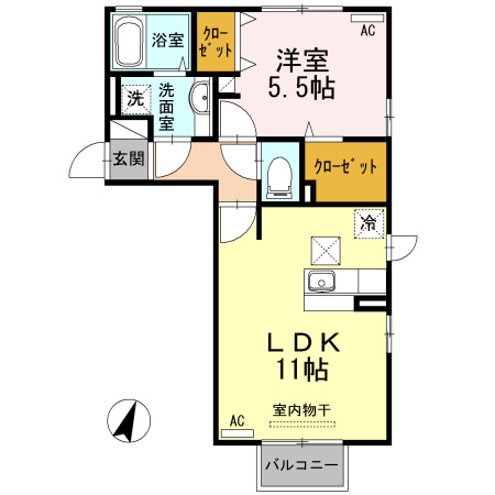 【間取り】 | フレグランス
