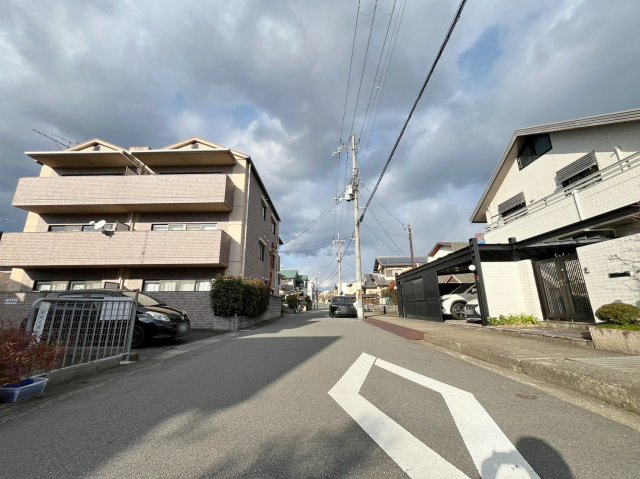 醍醐烏橋町の前面道路含む現地写真