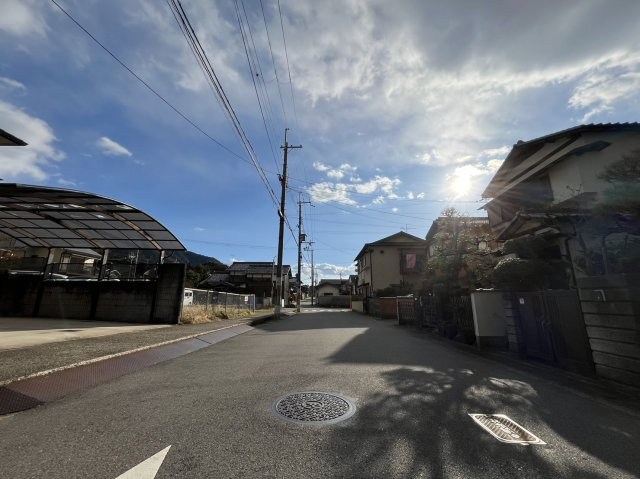醍醐烏橋町の前面道路含む現地写真