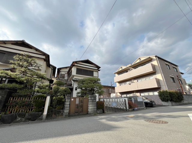 醍醐烏橋町の前面道路含む現地写真