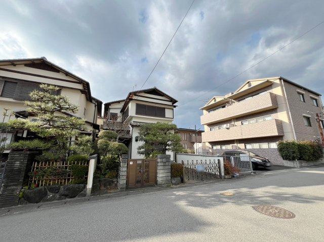 醍醐烏橋町の前面道路含む現地写真