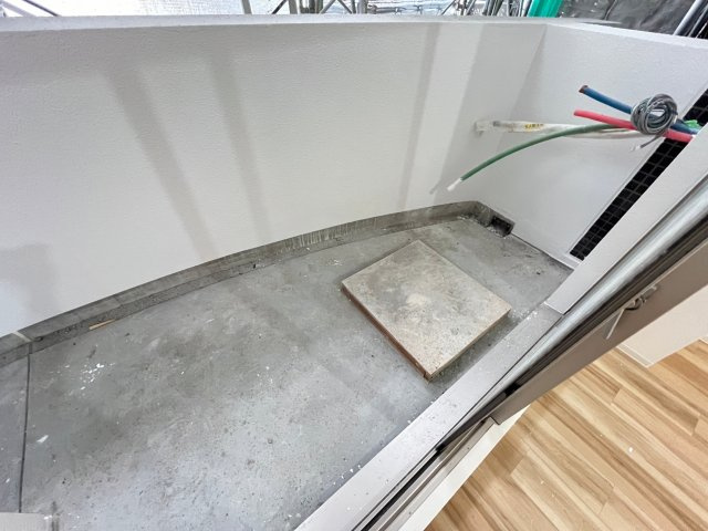 セレニテフラン本町のバルコニー