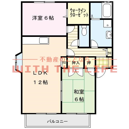 サンライズ平塚【10,000円キャッシュバック対象物件】の間取り|間取り図です