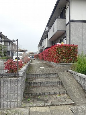 サンライズ平塚【10,000円キャッシュバック対象物件】のロビー|階段です