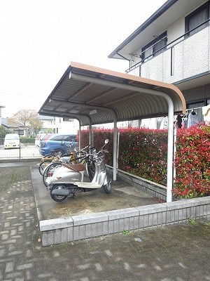 サンライズ平塚【10,000円キャッシュバック対象物件】の設備|駐輪場です