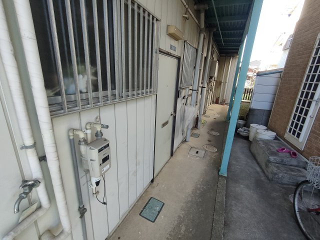 みなみ荘のエントランス