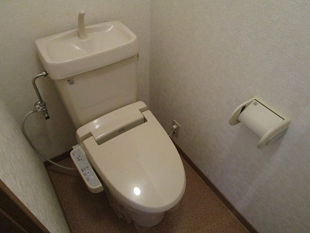 熊本市中央区八王寺町の賃貸マンションのトイレ