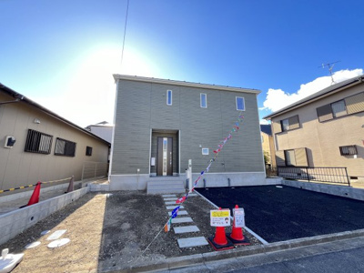 【外観】 | 君津市杢師　新築住宅　全１棟　１号棟 | きれいな外観です