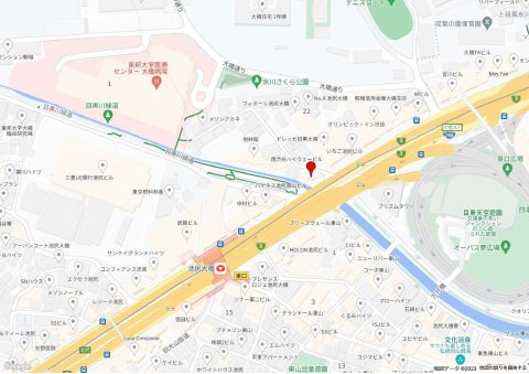 西渋谷ハイウェービルの地図