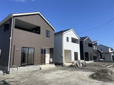 【外観】 | 天童市高擶建売住宅【3号棟】 | 現在建築中。早期予約受付中です！