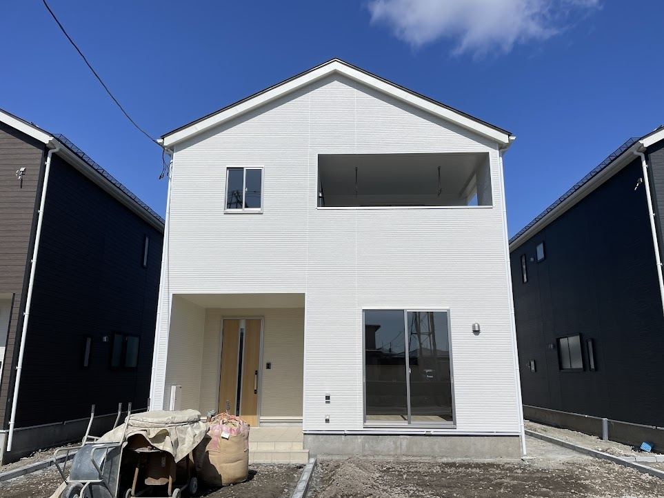 天童市高擶建売住宅【4号棟】の外観パース|4号棟。早期予約受付中です！