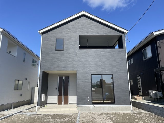 天童市高擶建売住宅【5号棟】の外観パース|5号棟。早期予約受付中です！
