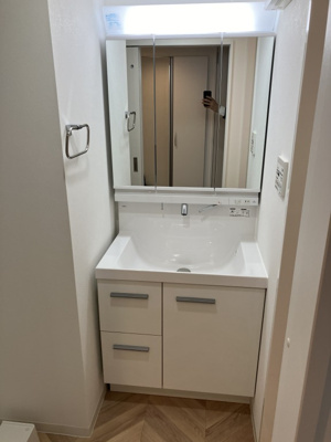【洗面所】 | 仲介手数料半額！HPに初期費用掲載！「プライスホーム」で検索！グランミレ薬院