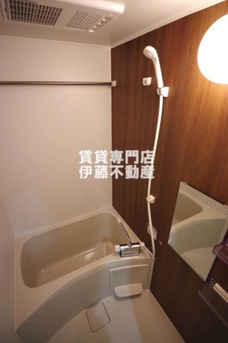 Calm庄内通の浴室