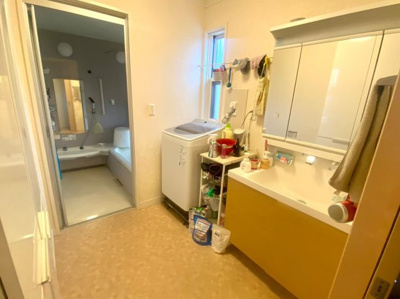 【洗面所】 | 上東中古戸建（５LDK）