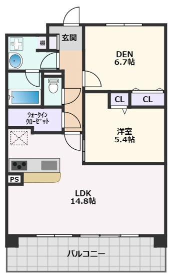 【間取り】 | グランデ紫陽花