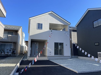 【外観】 | 天童市東長岡建売住宅【1号棟】 | １号棟。ご予約受付中！