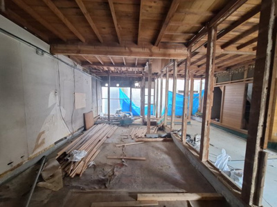 【外観】 | 花園東町１丁目古家付き売土地