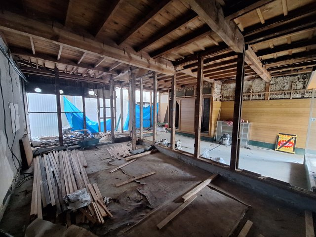 花園東町１丁目古家付き売土地の外観