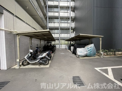 【その他共用部分】 | 晴海テラス | バイク置き場