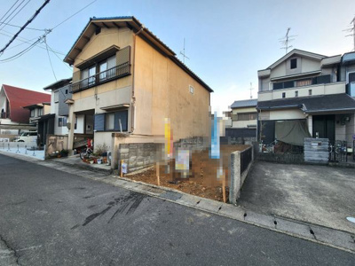 【前面道路含む現地写真】 | 太秦御領田町　新築戸建