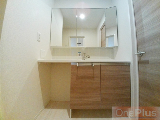 コンフォート西岡本の洗面所