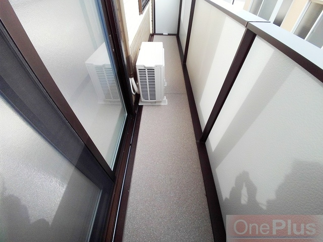 コンフォート西岡本のバルコニー