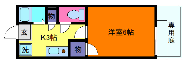 ホーミー前田の間取り