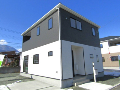 【外観】 | クレイドルガーデン南アルプス市下宮地第1　2号棟 | おしゃれな外観です