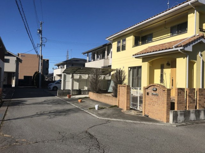 【前面道路含む現地写真】 | 佐久市岩村田駅南中古住宅