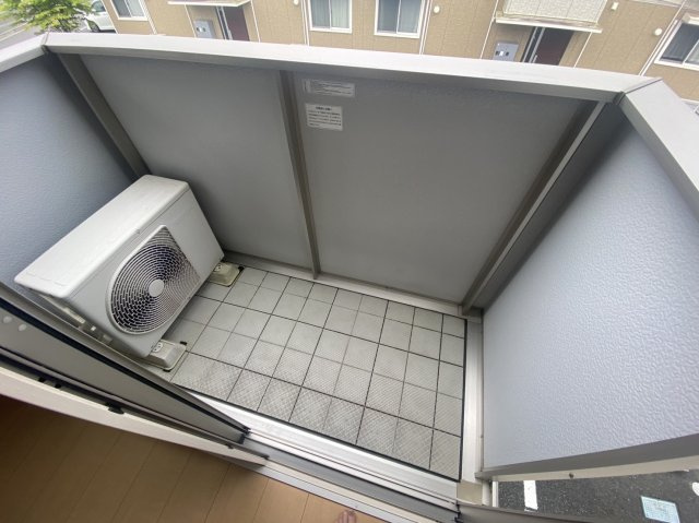 ベルメゾンⅡのバルコニー