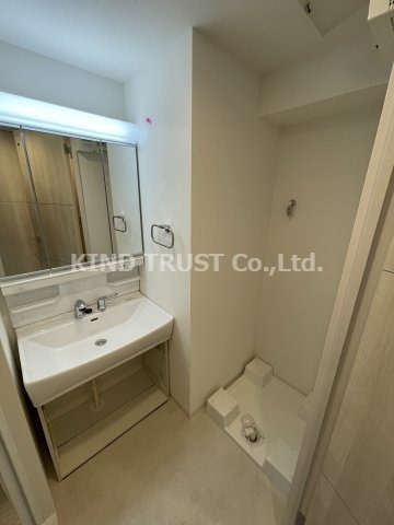 グランディア梅田ノースの洗面所|使いやすい洗面所です