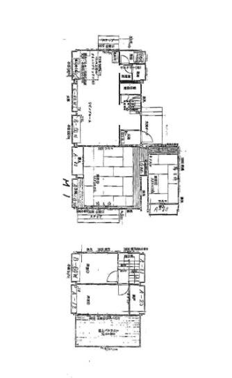 和歌山市寺内中古戸建の間取り