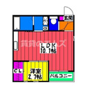 【間取り】 | Ｇｒａｎｄｔｉｃ　エルドラードの間取り